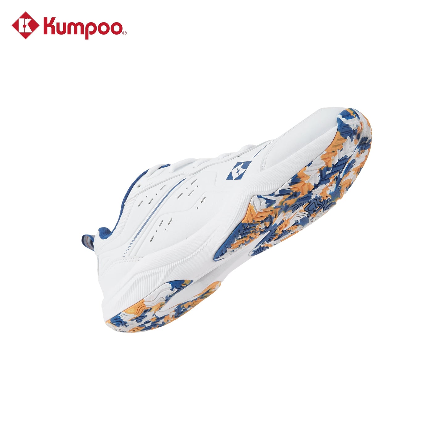 Kumpoo KH-E317 Badminton Shoe (White/Blue)