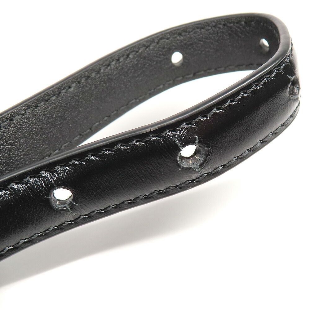 Fendi FF Diamond Belt 1.5 Black Cles