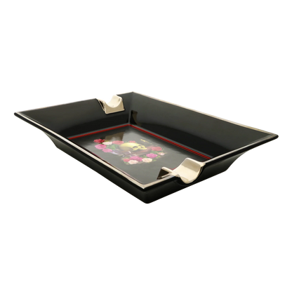 S.T. DUPONT Ashtray Memento Mori Black 006494