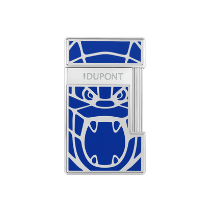 S.T. Dupont Slimmy Orlinski Lacquered Blue Lighter/Briquet 028064