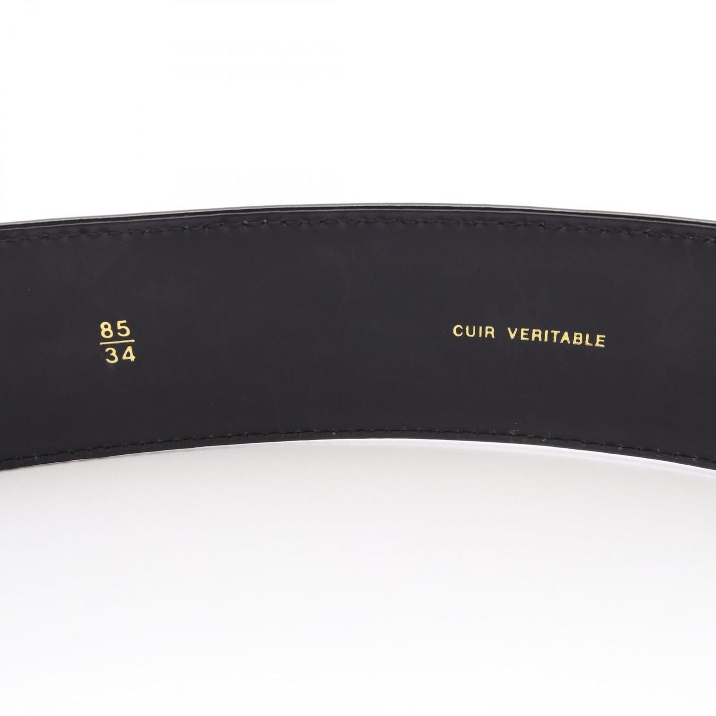Chanel Belt CC Logo Patent Leather