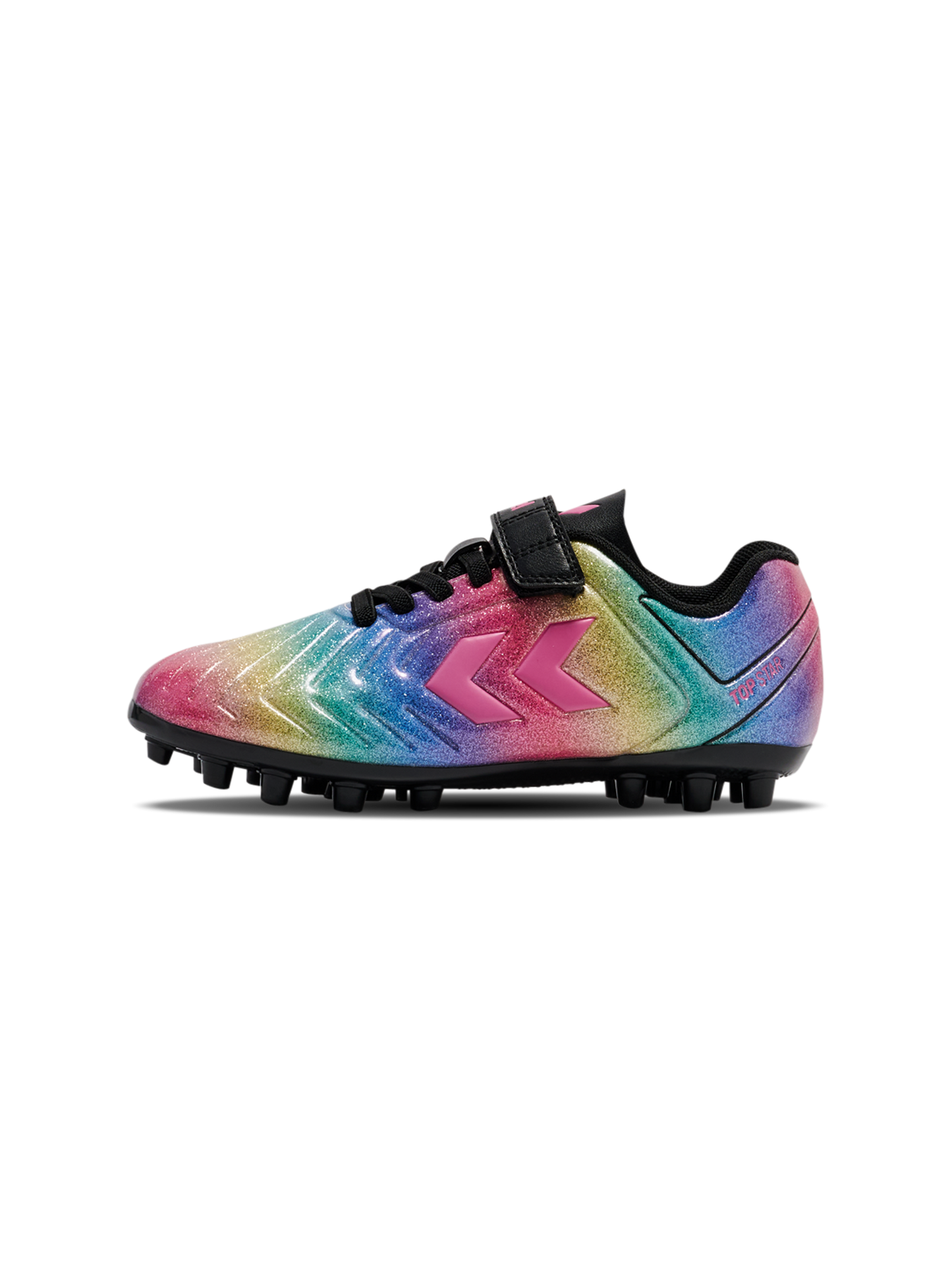 hummel Youth Top Star Mid Ground Velcro 2.0 Cleats