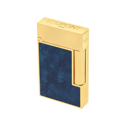 S.T. Dupont Ligne 2 Cling Popote Blue Lacquered Savoir-Faire Lighter/Briquet C16017CL