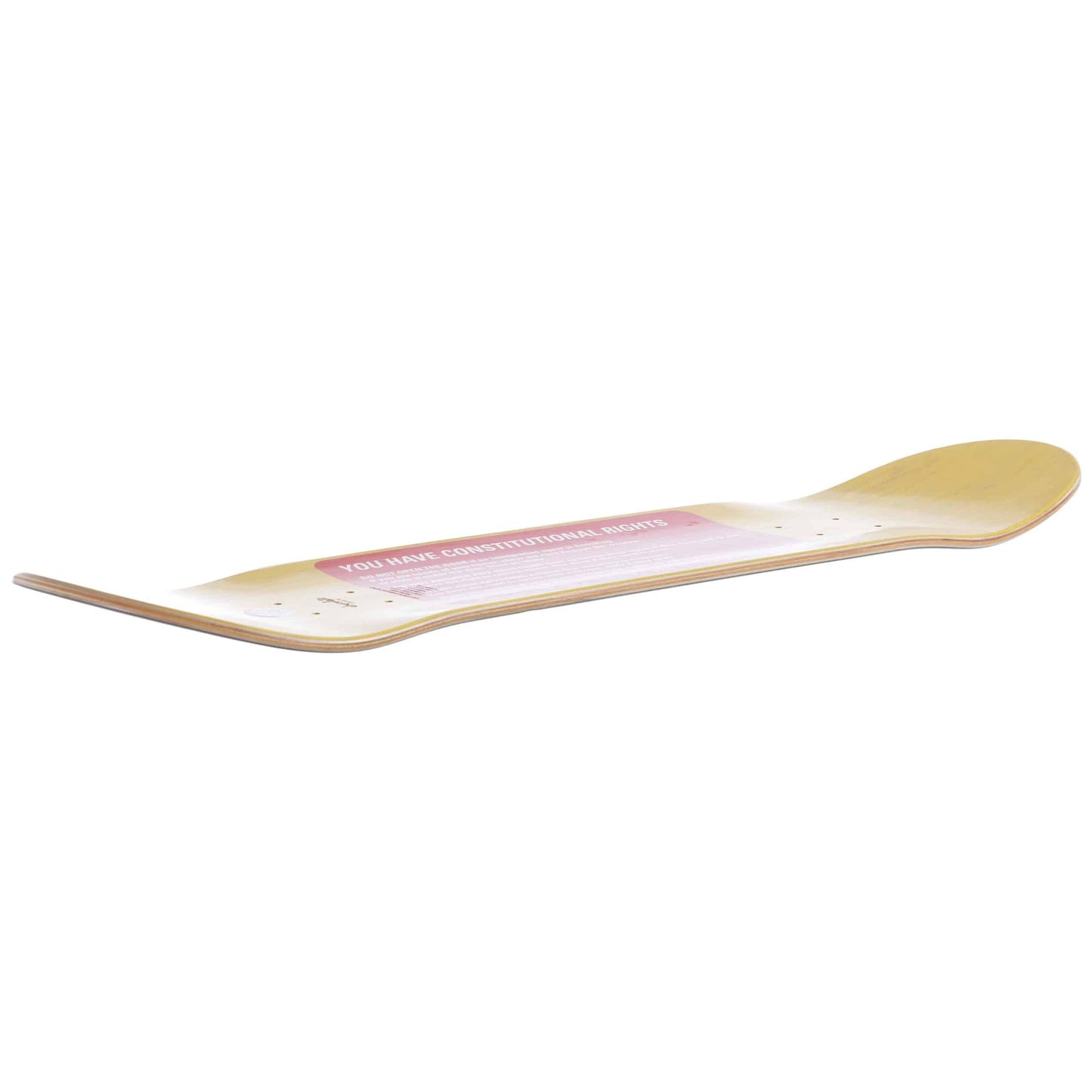 Chocolate Skateboard Deck Perez Know Your Rights 8.4" x 32"