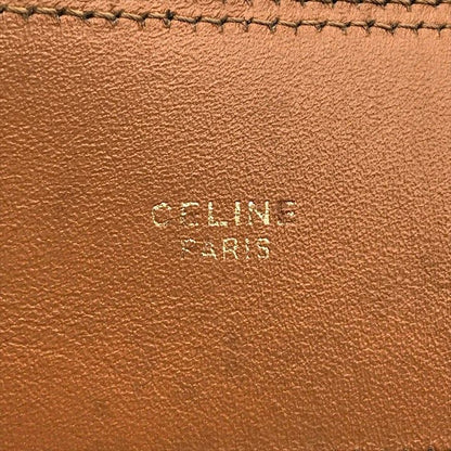 Celine Star Ball Belt 65 Suede Leather Black Gold