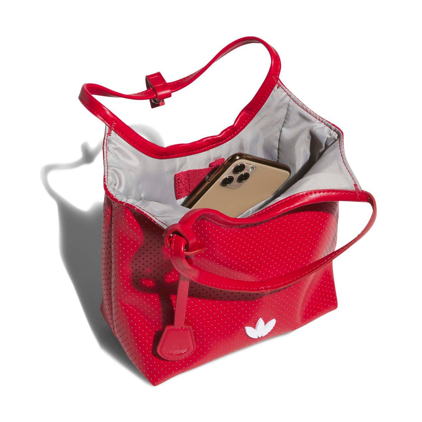 Mini Perforated PU Tote