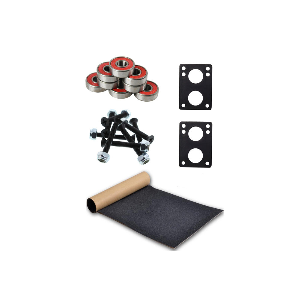 Moose Longboard Complete 10" x 39.8" Drop Down White