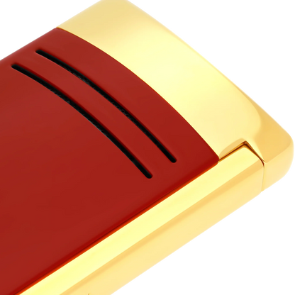 MAXIJET CHROME DRAGON RED LIGHTER/BRIQUET 020174