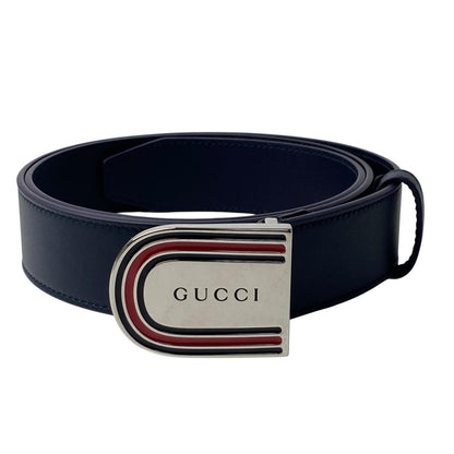 Gucci Leather Blue Dark