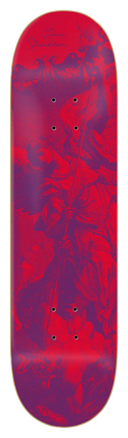 Zero Sheckler Renaissance Skateboard Deck - 8.25"